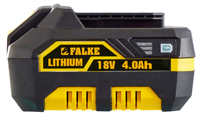 Falke 18 V Li-ion batteri 4,0 Ah